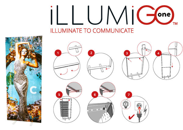 IllumiGo One Portable Lightbox